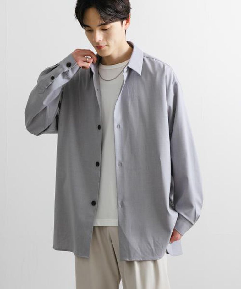 SENSE OF PLACE by URBAN RESEARCH「SENSE OF PLACE 『ユニセックス』『イージーケア』カラールーズシャツ」|シャツ・ブラウス|