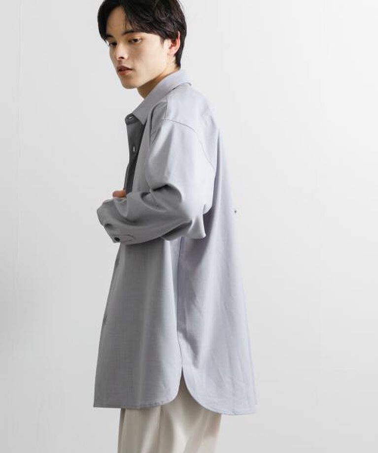 SENSE OF PLACE by URBAN RESEARCH「SENSE OF PLACE 『ユニセックス』『イージーケア』カラールーズシャツ」|シャツ・ブラウス|