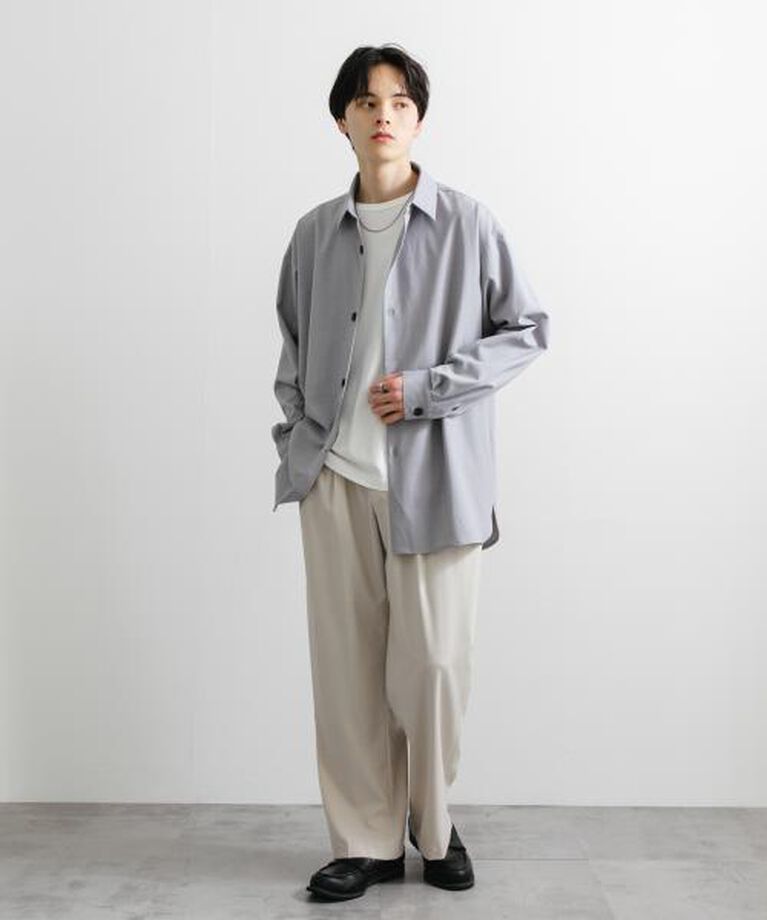 SENSE OF PLACE by URBAN RESEARCH「SENSE OF PLACE 『ユニセックス』『イージーケア』カラールーズシャツ」|シャツ・ブラウス|