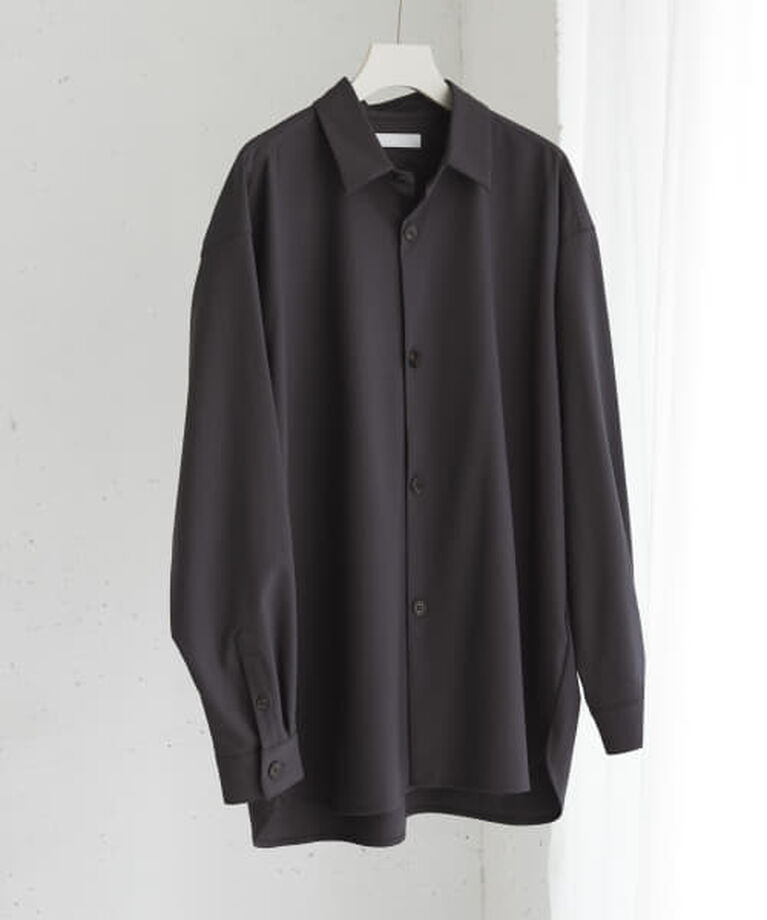 SENSE OF PLACE by URBAN RESEARCH「SENSE OF PLACE 『ユニセックス』『イージーケア』カラールーズシャツ」|シャツ・ブラウス|CHARCOAL