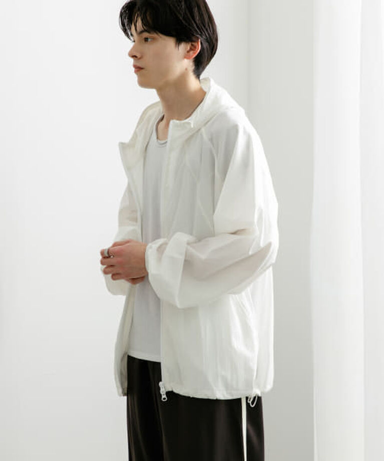 SENSE OF PLACE by URBAN RESEARCH「SENSE OF PLACE 『ユニセックス』『UVカット / 撥水』ライトフーディージップパーカー」|その他|