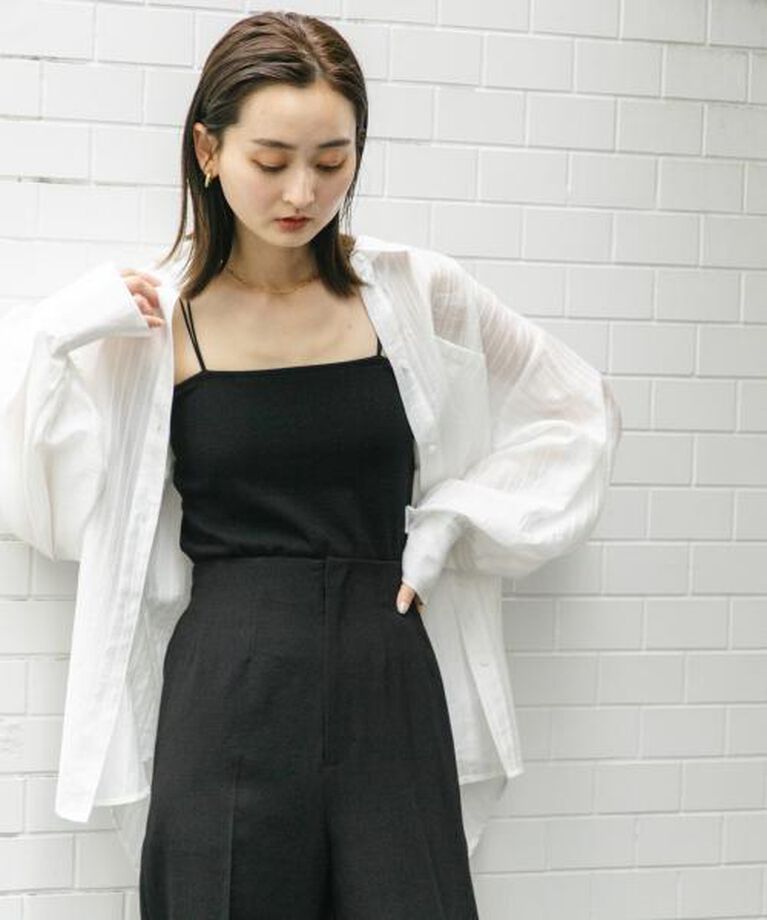 SENSE OF PLACE by URBAN RESEARCH「SENSE OF PLACE タックポケットシアーストライプシャツ」|シャツ・ブラウス|