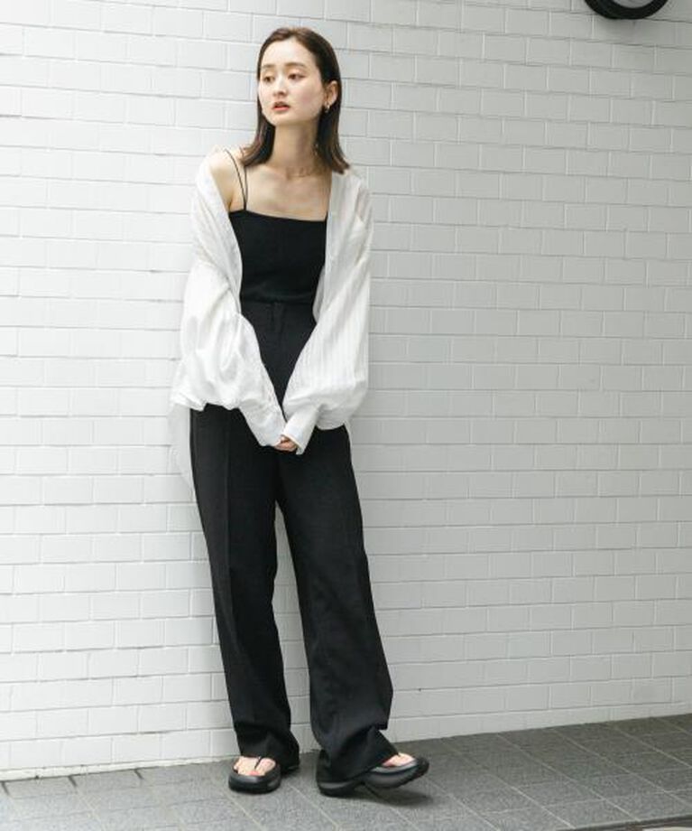 SENSE OF PLACE by URBAN RESEARCH「SENSE OF PLACE タックポケットシアーストライプシャツ」|シャツ・ブラウス|