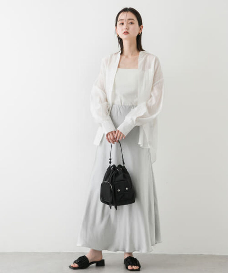 SENSE OF PLACE by URBAN RESEARCH「SENSE OF PLACE タックポケットシアーストライプシャツ」|シャツ・ブラウス|