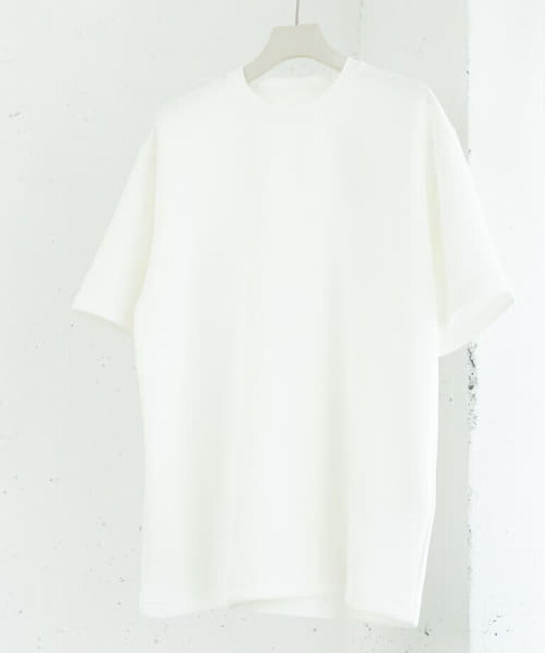 SENSE OF PLACE by URBAN RESEARCH「SENSE OF PLACE 『一部WEB限定カラー』『ユニセックス』ダンボールポンチショートスリーブTシャツ」|Tシャツ・カットソー|WHITE