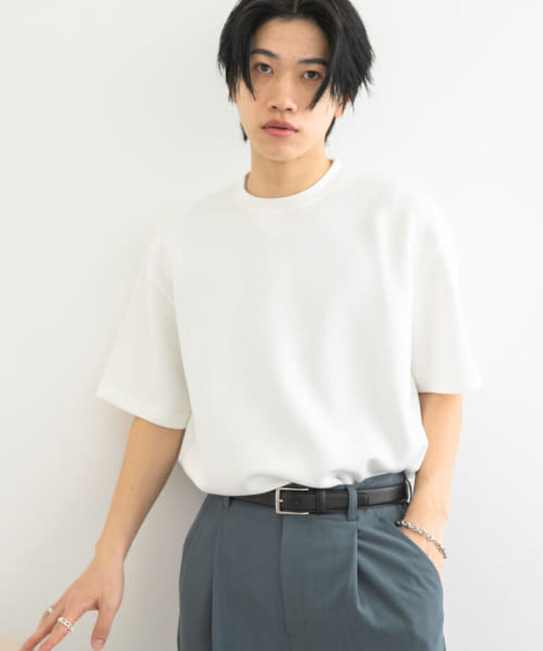 SENSE OF PLACE by URBAN RESEARCH「SENSE OF PLACE 『一部WEB限定カラー』『ユニセックス』ダンボールポンチショートスリーブTシャツ」|Tシャツ・カットソー|