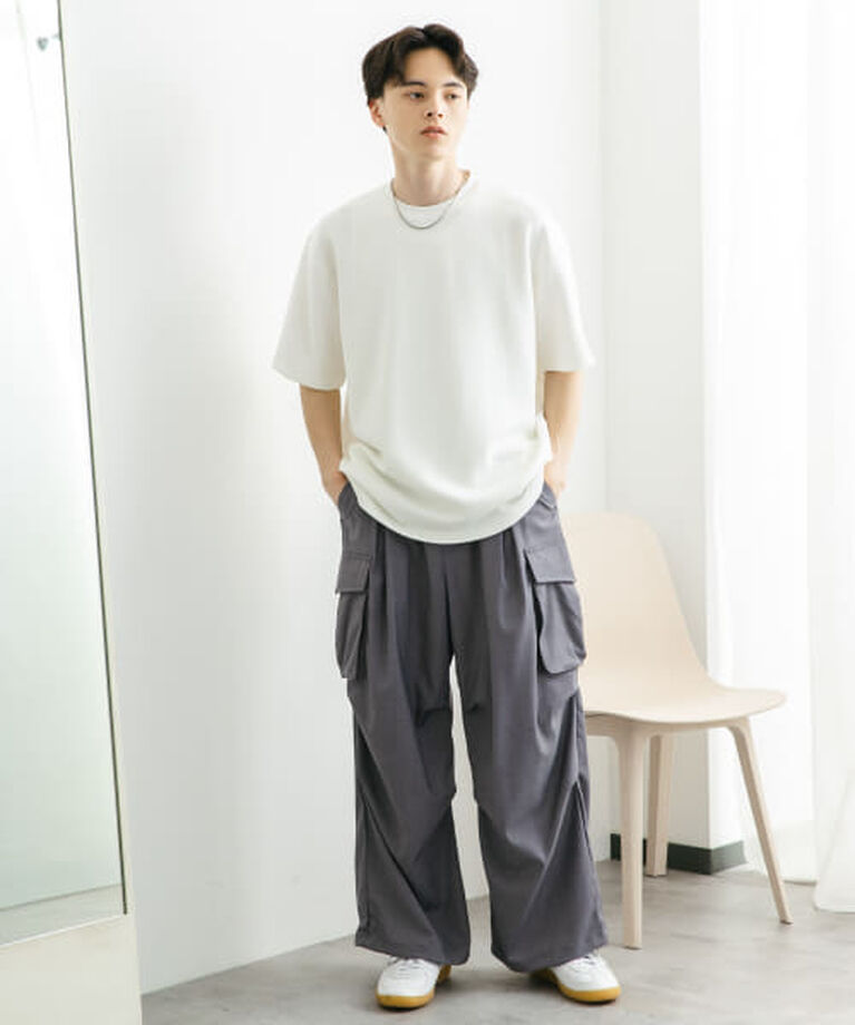 SENSE OF PLACE by URBAN RESEARCH「SENSE OF PLACE 『一部WEB限定カラー』『ユニセックス』ダンボールポンチショートスリーブTシャツ」|Tシャツ・カットソー|