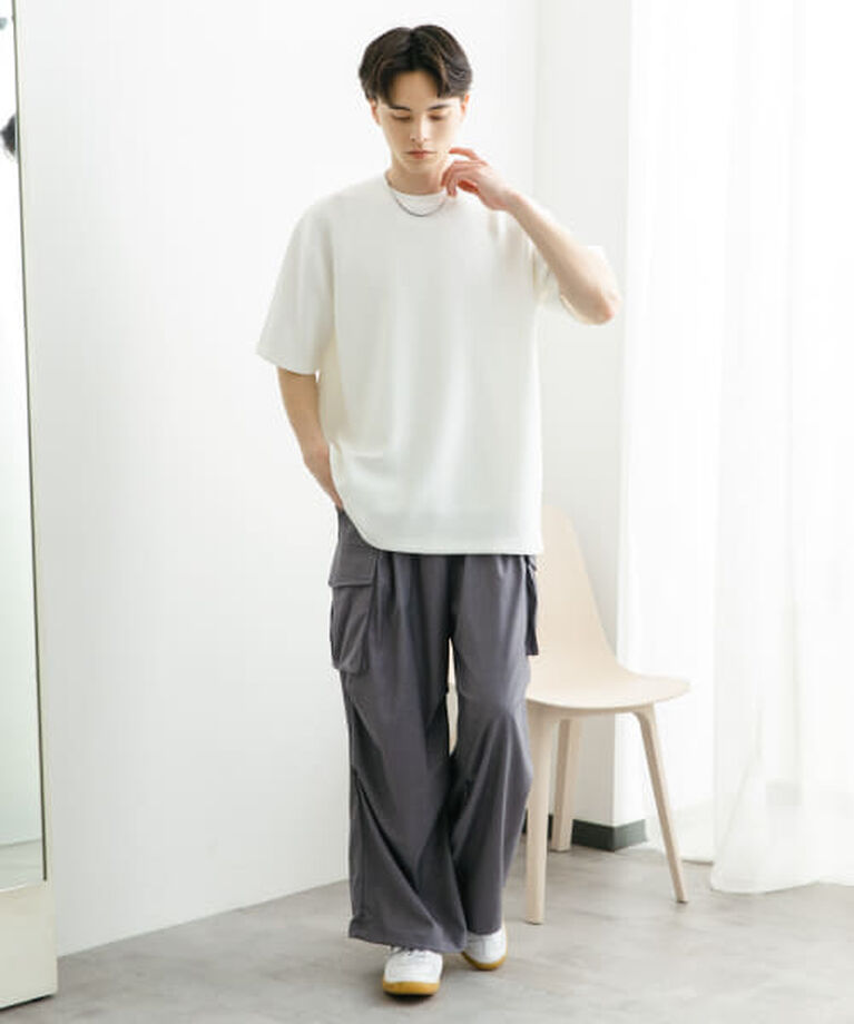 SENSE OF PLACE by URBAN RESEARCH「SENSE OF PLACE 『一部WEB限定カラー』『ユニセックス』ダンボールポンチショートスリーブTシャツ」|Tシャツ・カットソー|