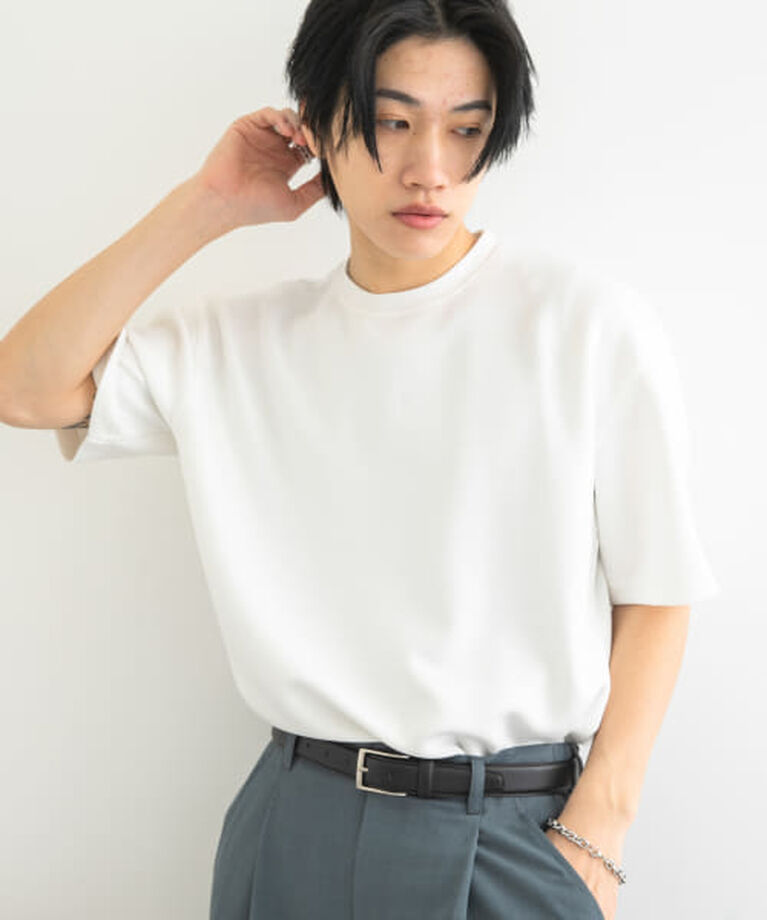 SENSE OF PLACE by URBAN RESEARCH「SENSE OF PLACE 『一部WEB限定カラー』『ユニセックス』ダンボールポンチショートスリーブTシャツ」|Tシャツ・カットソー|