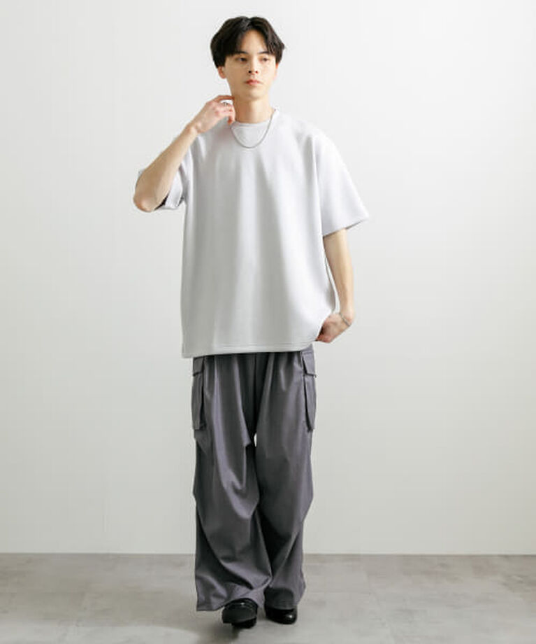 SENSE OF PLACE by URBAN RESEARCH「SENSE OF PLACE 『一部WEB限定カラー』『ユニセックス』ダンボールポンチショートスリーブTシャツ」|Tシャツ・カットソー|