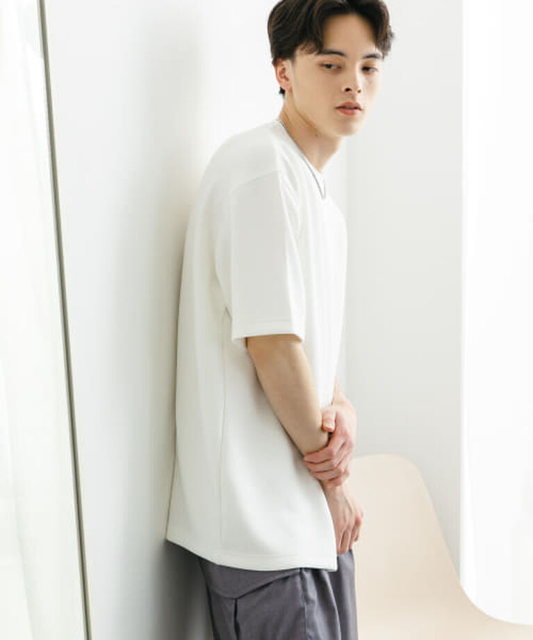 SENSE OF PLACE by URBAN RESEARCH「SENSE OF PLACE 『一部WEB限定カラー』『ユニセックス』ダンボールポンチショートスリーブTシャツ」|Tシャツ・カットソー|