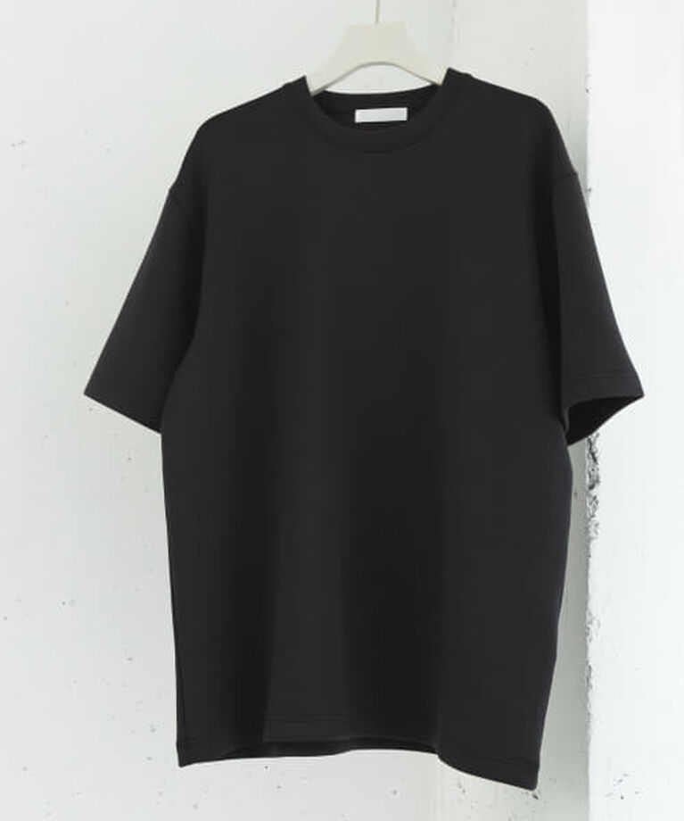 SENSE OF PLACE by URBAN RESEARCH「SENSE OF PLACE 『一部WEB限定カラー』『ユニセックス』ダンボールポンチショートスリーブTシャツ」|Tシャツ・カットソー|BLACK