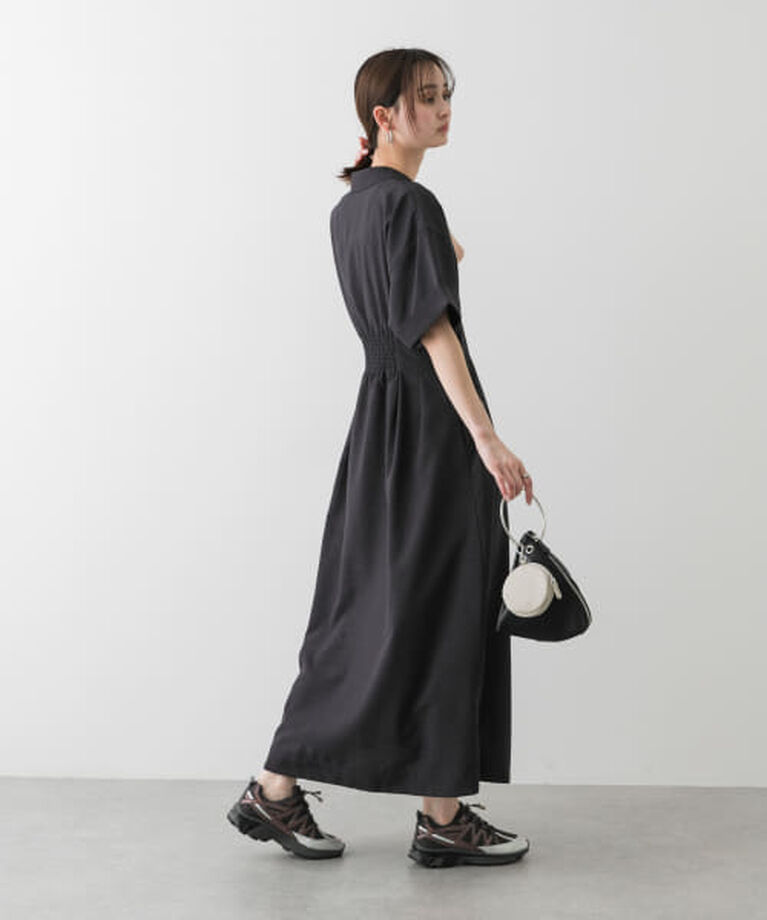 SENSE OF PLACE by URBAN RESEARCH「SENSE OF PLACE ウエストタックシャツワンピース」|ワンピース|