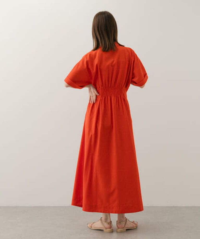 SENSE OF PLACE by URBAN RESEARCH「SENSE OF PLACE ウエストタックシャツワンピース」|ワンピース|