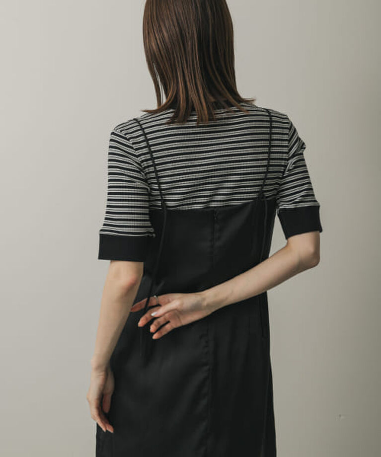 SENSE OF PLACE by URBAN RESEARCH「SENSE OF PLACE 『一部WEB限定カラー』クルーネックリンガーボーダーTシャツ(5分袖)」|Tシャツ・カットソー|