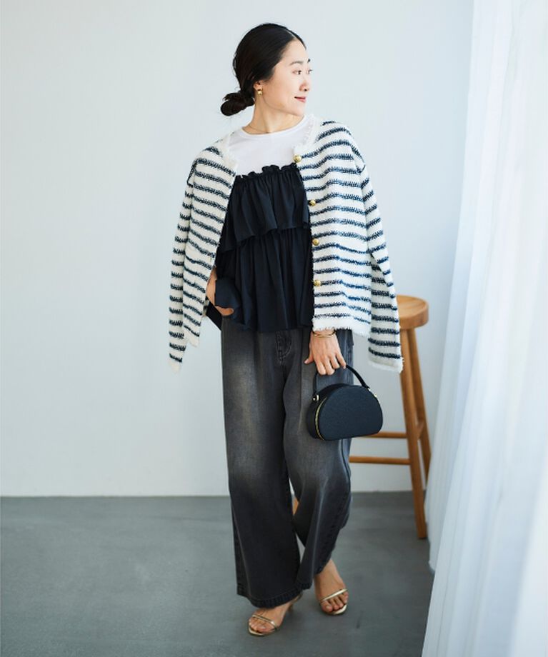 le.coeur blanc「《一部店舗/WEB限定》AULENTTIラウンドショルダー」|ショルダー・メッセンジャー|