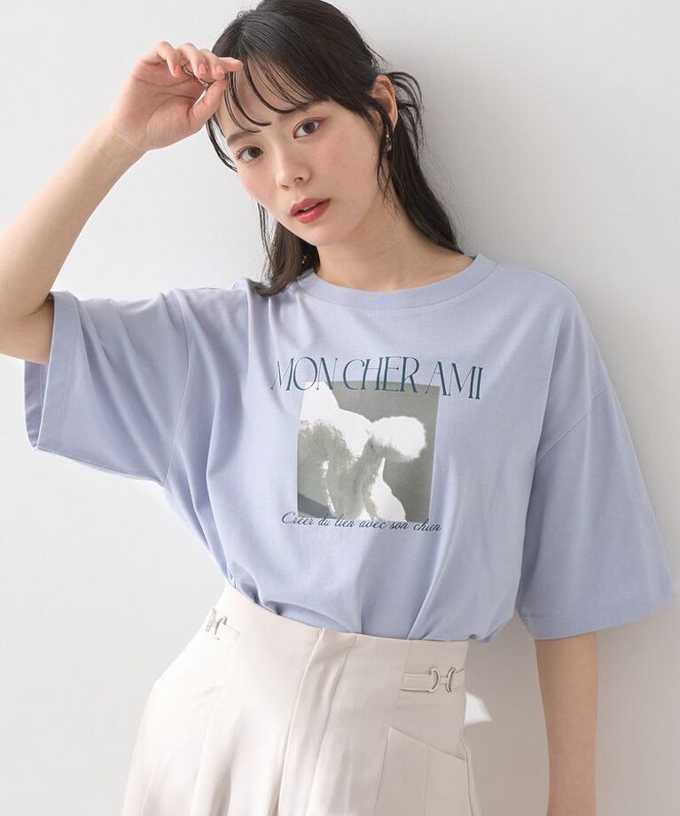 earth music&ecology「PhotoショートT」|Tシャツ・カットソー|Gray