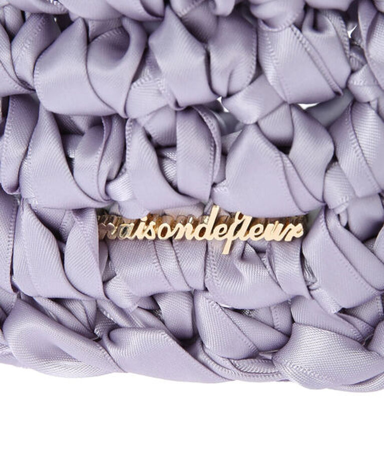 Maison de FLEUR「編み込みサイドリボンバッグ」|その他|