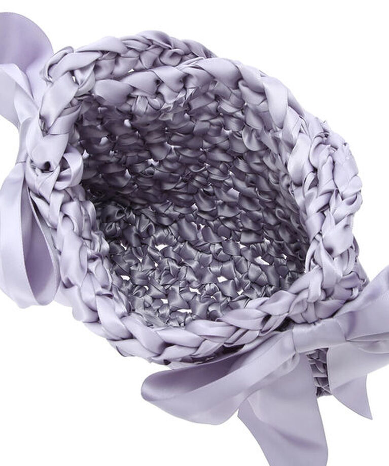 Maison de FLEUR「編み込みサイドリボンバッグ」|その他|