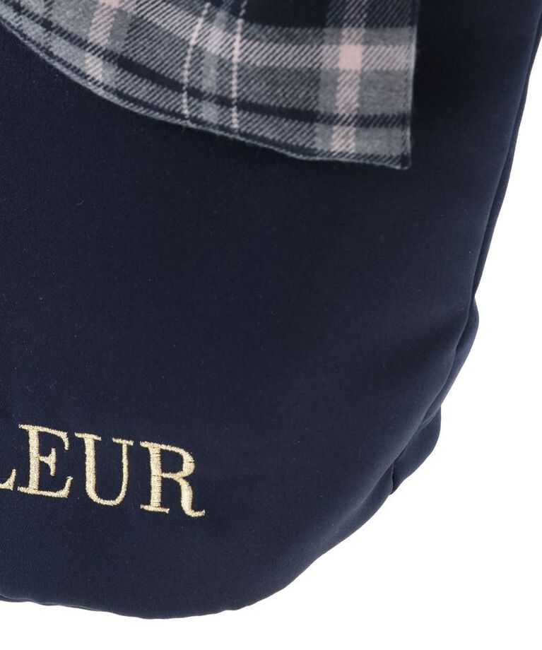 Maison de FLEUR「チェックリボンサテントートバッグ」|トートバッグ|