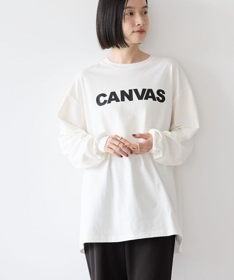 AMERICAN HOLIC「CANVASロゴカットプルオーバー」|Tシャツ・カットソー|