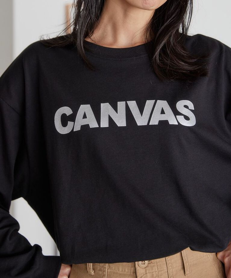 AMERICAN HOLIC「CANVASロゴカットプルオーバー」|Tシャツ・カットソー|