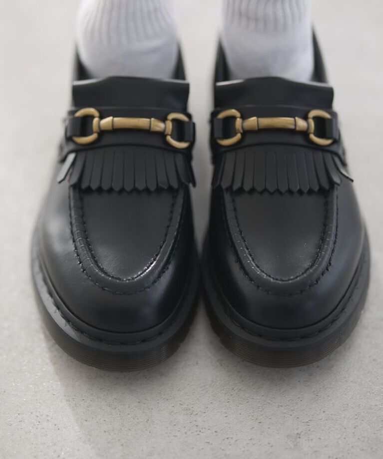 GARAGE OF GOOD CLOTHING「【Dr.Martens】 Adrian Snaffle ローファー」|ローファー|ブラック