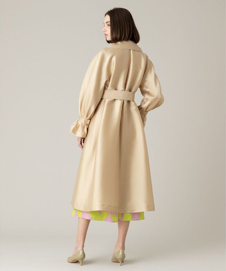LOULOU WILLOUGHBY「【LOULOU WILLOUGHBY】シルキーダブルクロスドレスコート」|その他|