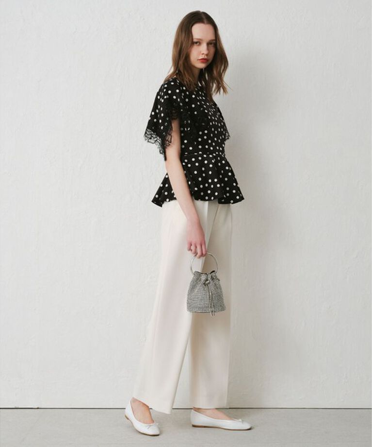 LOULOU WILLOUGHBY「【LOULOU WILLOUGHBY】ダブルクロスサス付キパンツ」|その他|