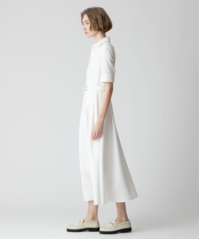 allureville「サッカースキッパーシャツワンピース」|ワンピース|