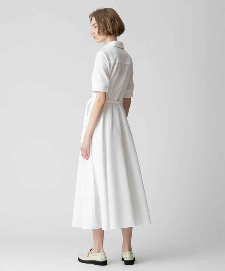 allureville「サッカースキッパーシャツワンピース」|ワンピース|