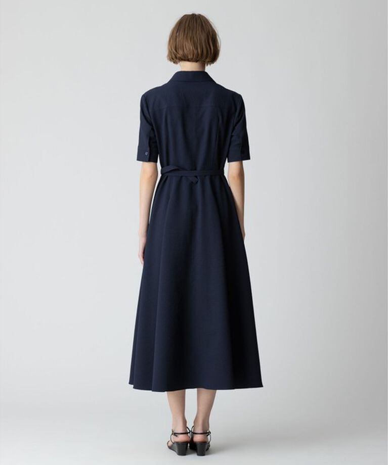allureville「サッカースキッパーシャツワンピース」|ワンピース|