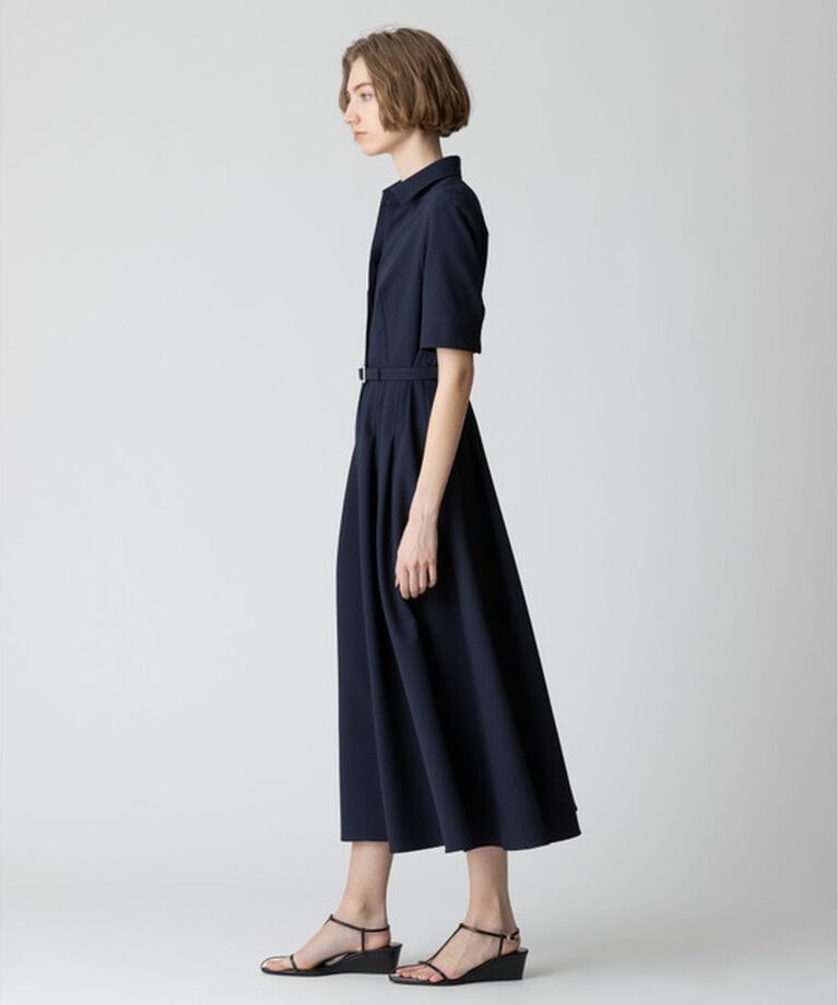 allureville「サッカースキッパーシャツワンピース」|ワンピース|