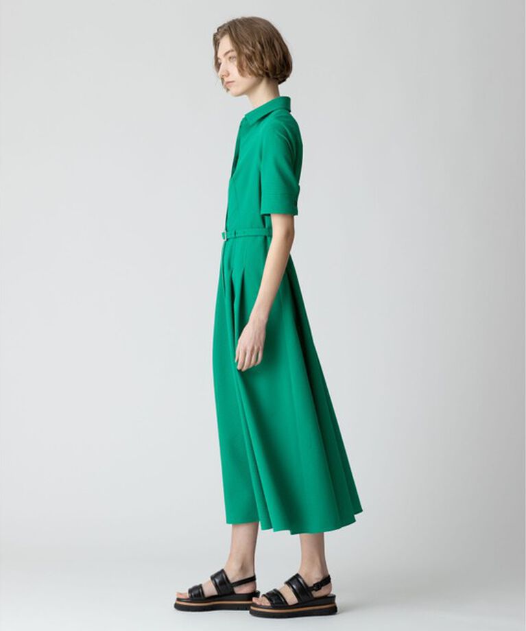 allureville「サッカースキッパーシャツワンピース」|ワンピース|