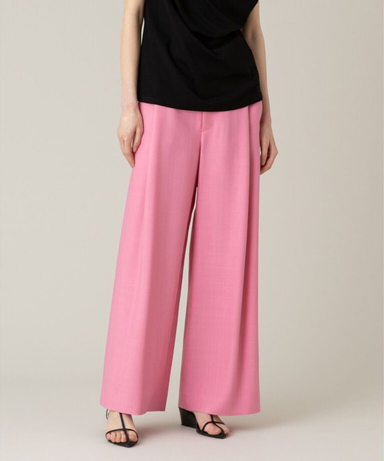 LOULOU WILLOUGHBY「【LOULOU WILLOUGHBY】トリッカーオックスワイドパンツ」|チノ|