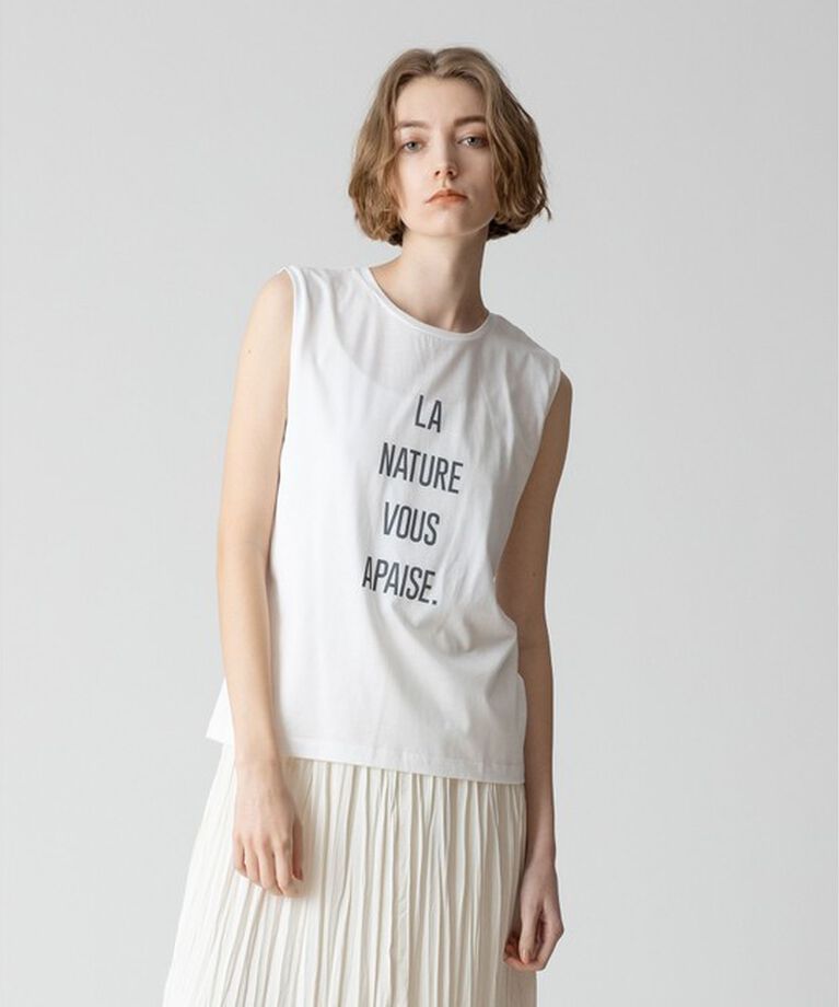 allureville「ノースリーブロゴTEE」|その他|