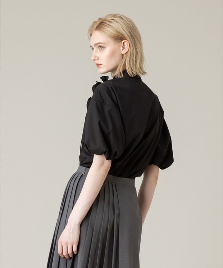 LOULOU WILLOUGHBY「【LOULOU WILLOUGHBY】コサージュシャツ」|シャツ・ブラウス|