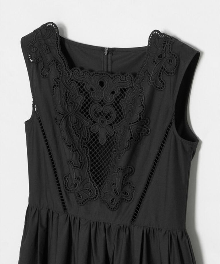 LOULOU WILLOUGHBY「【LOULOU WILLOUGHBY】エンブロイダリーノースリワンピース」|ワンピース|
