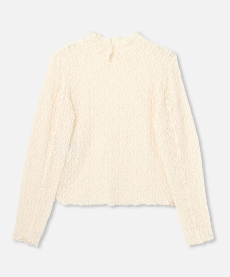 LOULOU WILLOUGHBY「【LOULOU WILLOUGHBY】リンクルフラワープルオーバー」|Tシャツ・カットソー|