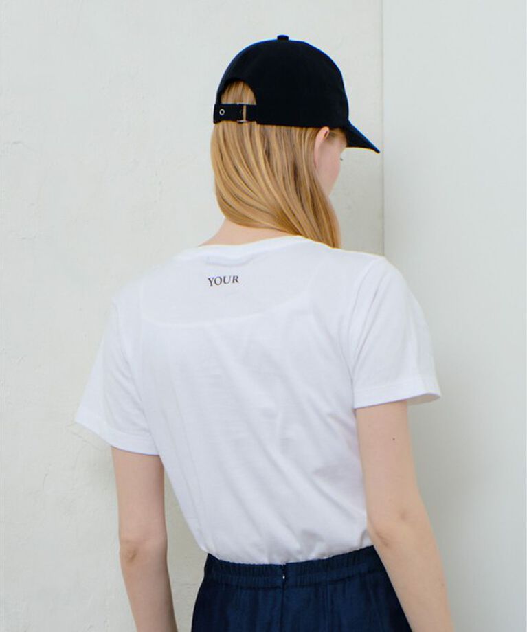 allureville「コンビフォントＴシャツ」|その他|