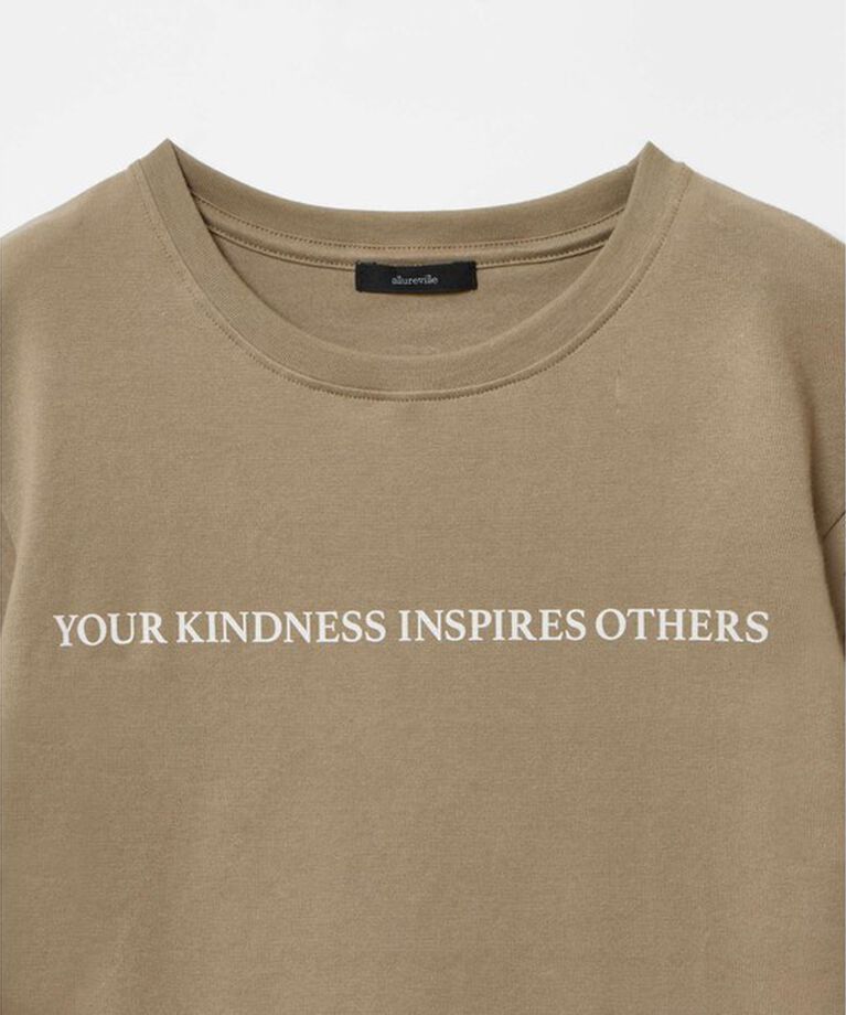 allureville「コンビフォントＴシャツ」|その他|