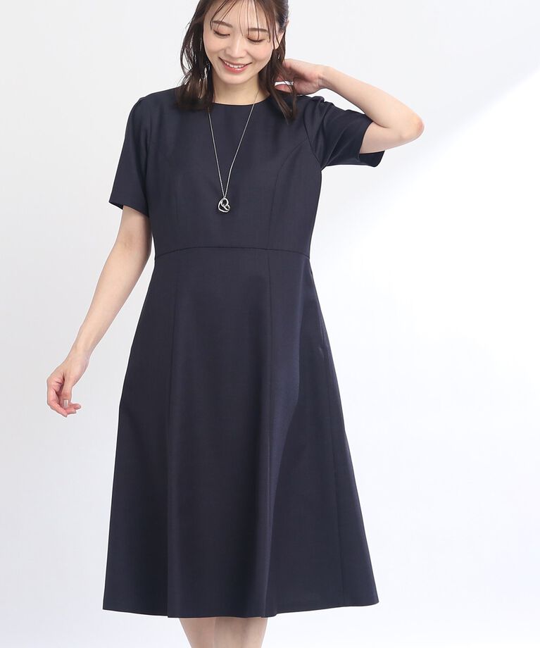 Reflect「【SALE／UVカット／洗える／セットアップ可能】ドライタッチワンピース」|ワンピース|ﾈｲﾋﾞｰ(094)