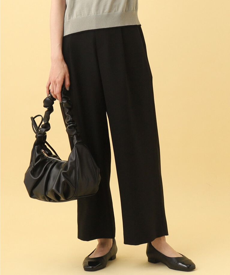 Reflect「【SALE／接触冷感／マシンウォッシュ／セットアップ可能】ワイドシルエットパンツ」|その他|ブラック(019)