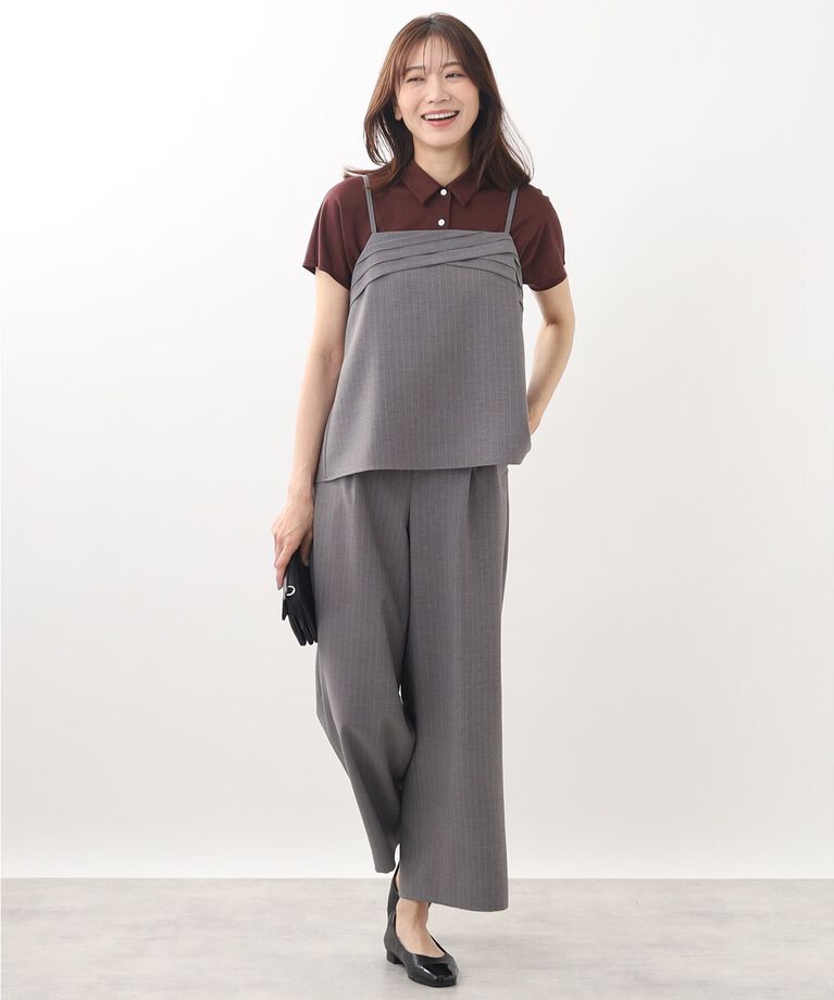Reflect「【SALE／接触冷感／マシンウォッシュ／セットアップ可能】ワイドシルエットパンツ」|その他|