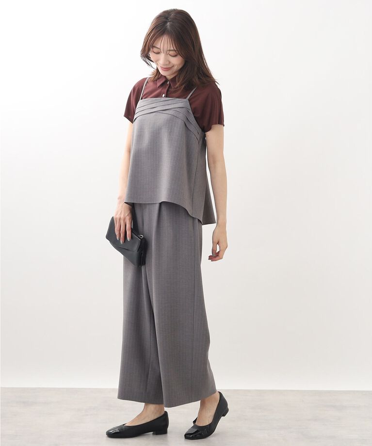 Reflect「【SALE／接触冷感／マシンウォッシュ／セットアップ可能】ワイドシルエットパンツ」|その他|