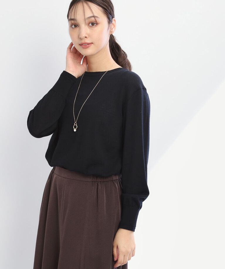 Reflect「【SALE／アンサンブル可能】きれいめベーシックニット」|ニット・セーター|