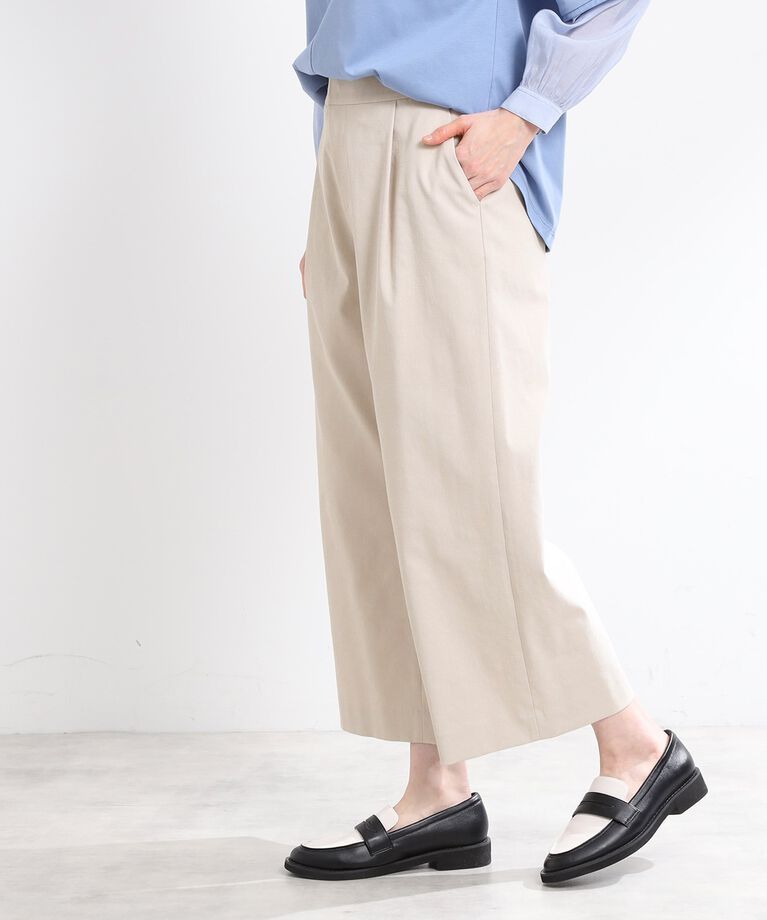 Reflect「【E‐QUALITY／手洗い可】ワイドクロップドパンツ」|その他|