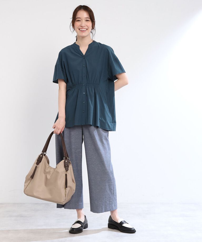 Reflect「【E‐QUALITY／手洗い可】ワイドクロップドパンツ」|その他|
