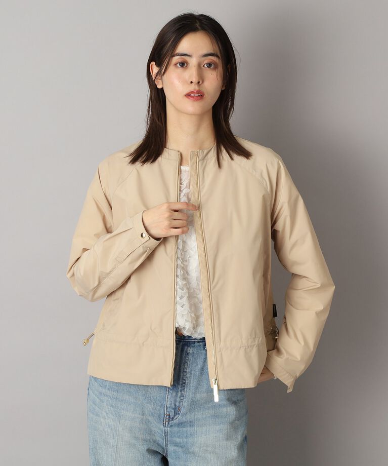 DRESSTERIOR「WOOLRICH（ウールリッチ）CITY BOMBER ノーカラージャケット」|ブルゾン・スタジャン|