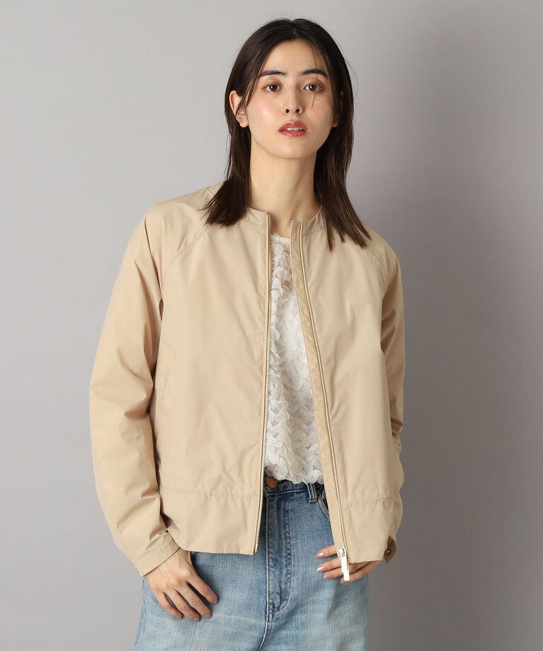 DRESSTERIOR「WOOLRICH（ウールリッチ）CITY BOMBER ノーカラージャケット」|ブルゾン・スタジャン|
